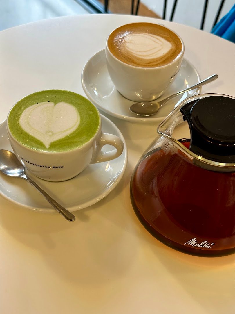 Coffee at Ministerstwo Kawy, specialty coffee shop in Warsaw