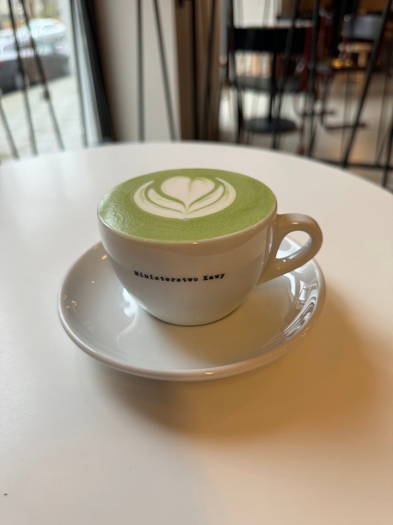 Coffee at Ministerstwo Kawy, specialty coffee shop in Warsaw