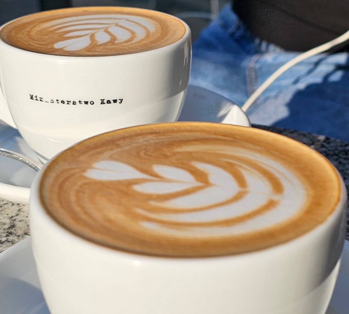 Coffee at Ministerstwo Kawy, specialty coffee shop in Warsaw