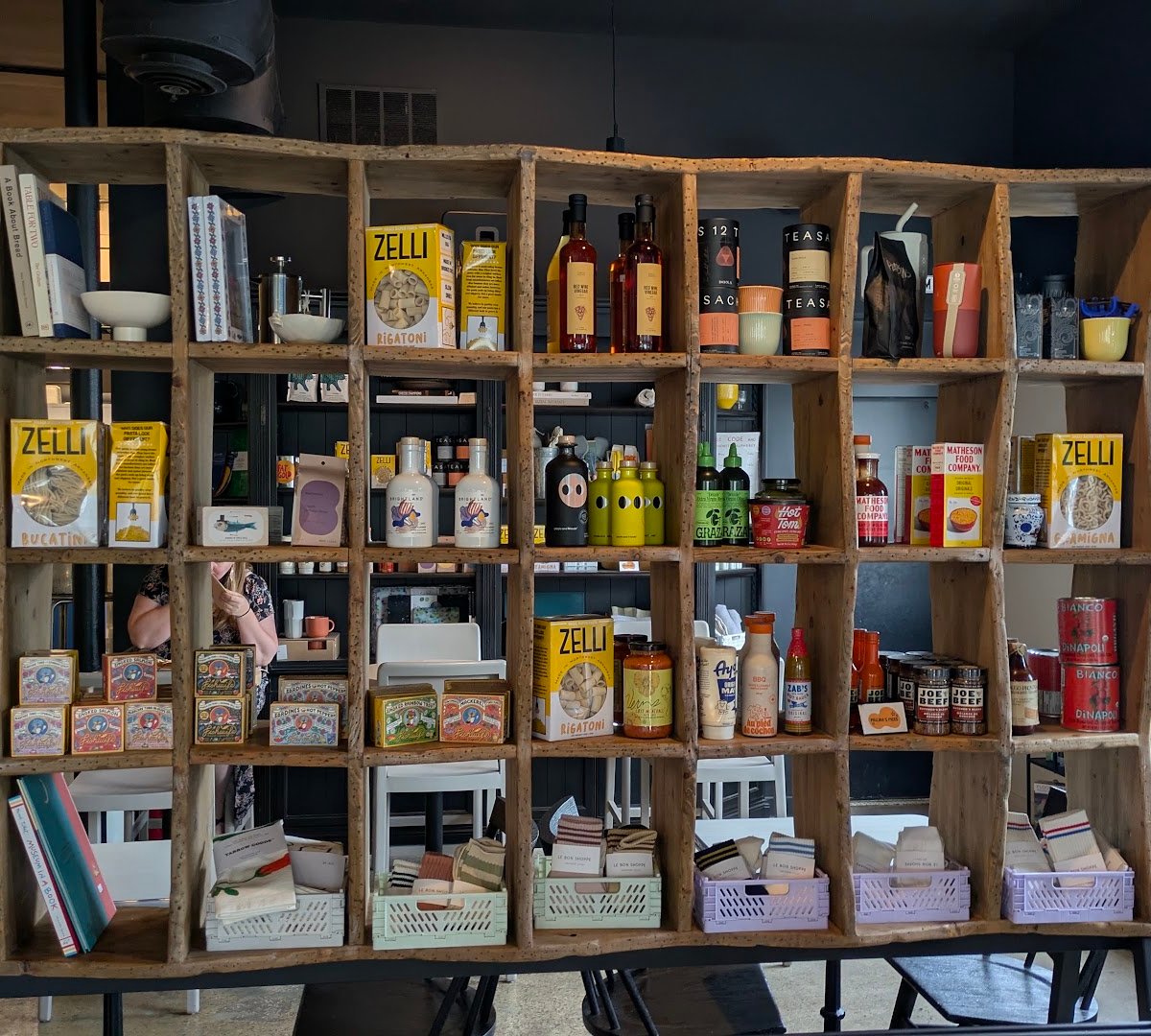 Interior of Pearson's, specialty coffee shop in Rochester