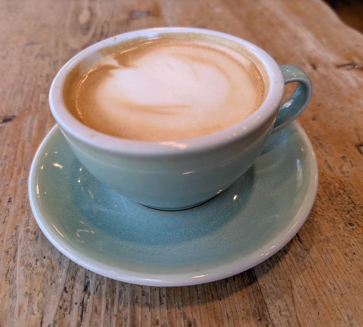 Coffee at Green Line Cafe, specialty coffee shop in Philadelphia