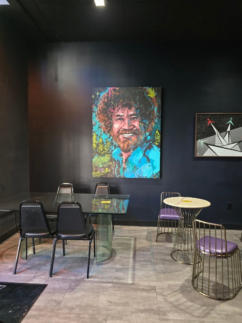 Interior of Burnside Coffee Bar, specialty coffee shop in Sacramento