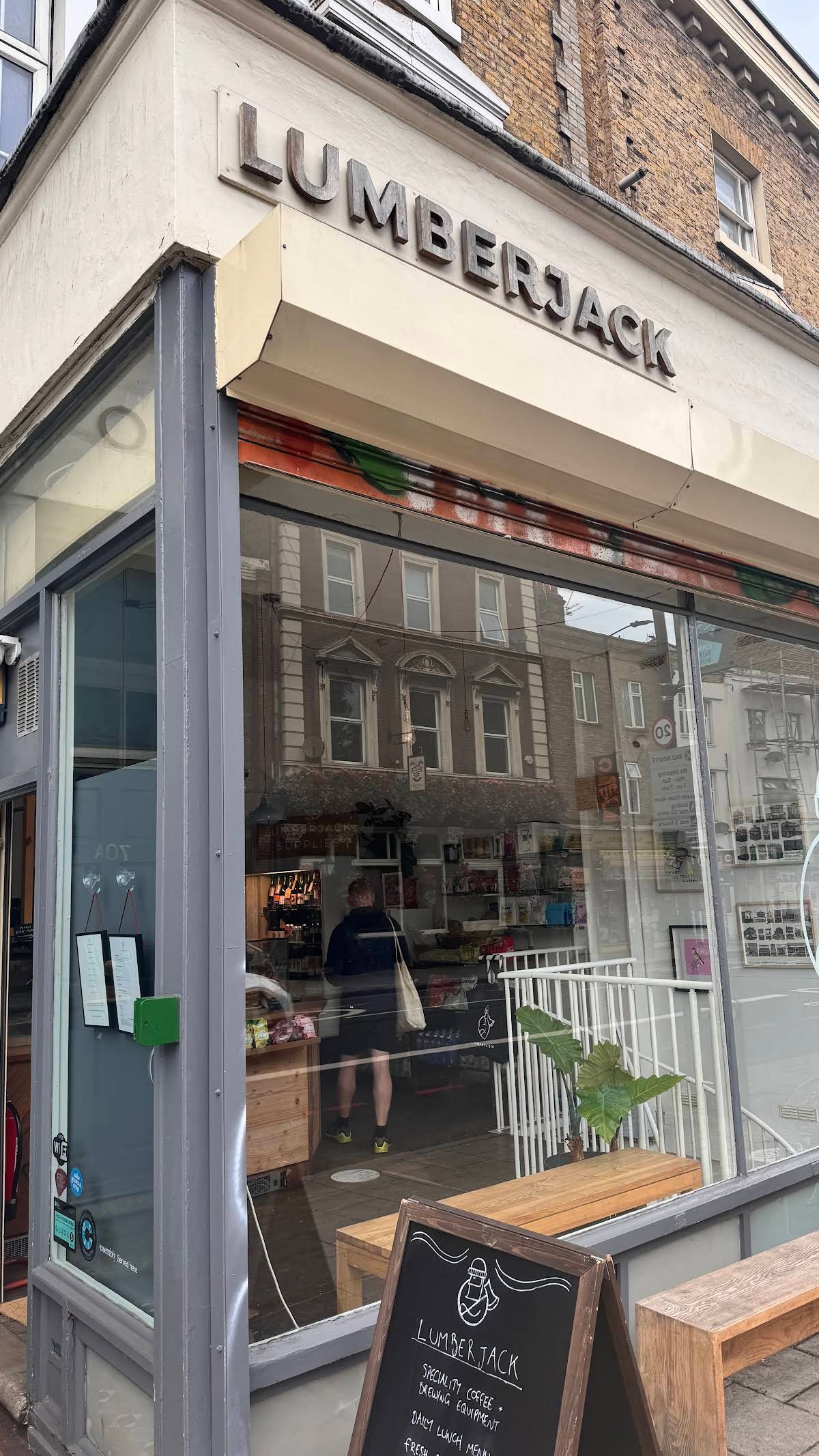 Lumberjack Cafe specialty coffee shop in London - photo 11