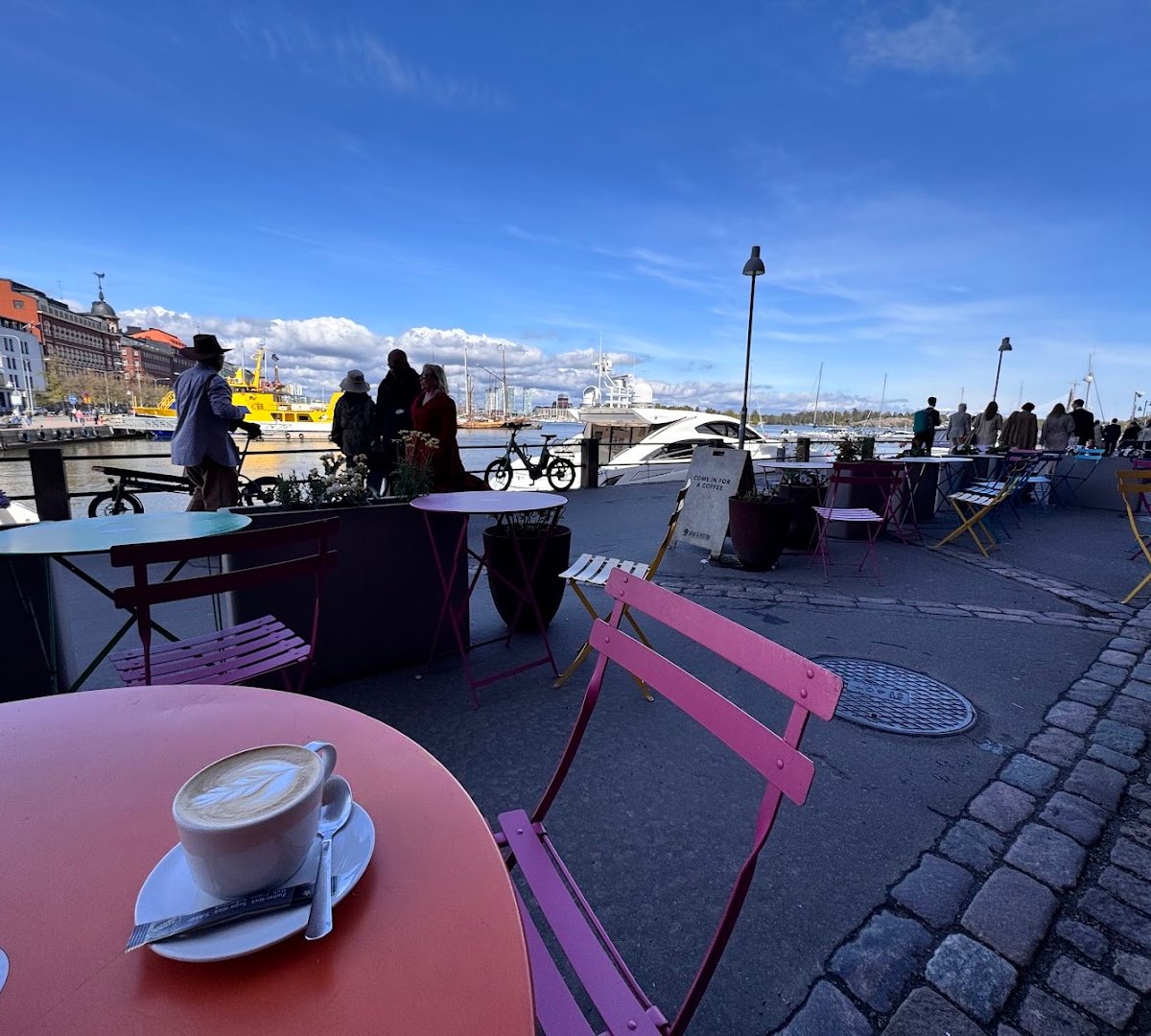 Coffee at Johan & Nyström - Kanavaranta, specialty coffee shop in Helsinki