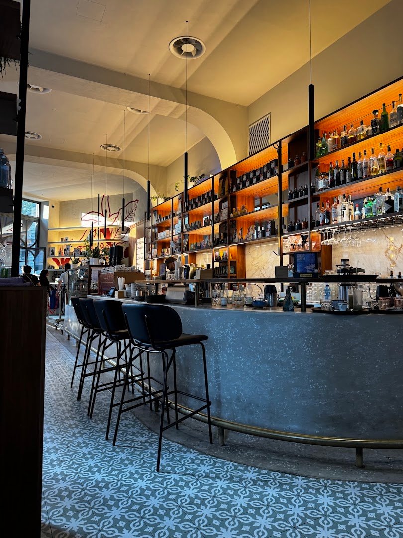 Interior of Ditta Artigianale Specialty Coffee Roasters, specialty coffee shop in Milan