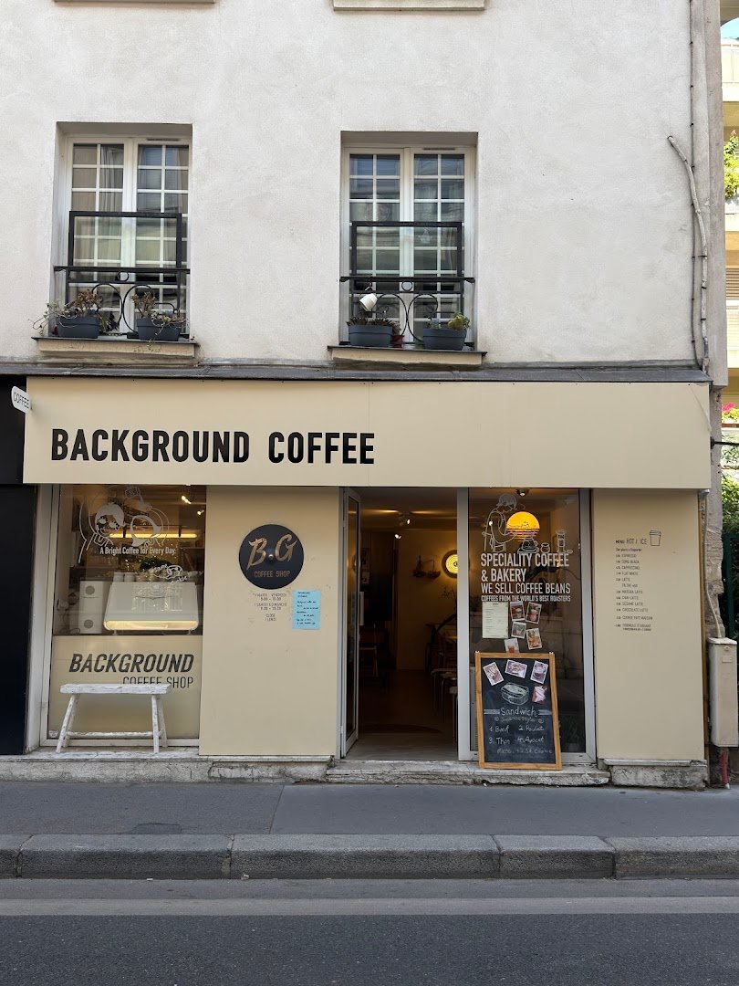 Background coffee specialty coffee shop in Paris - photo 5