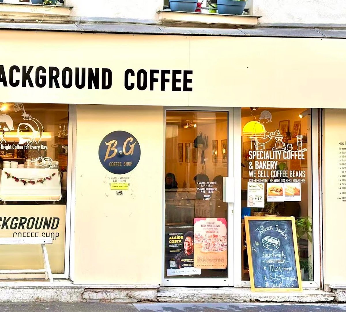 Background coffee specialty coffee shop in Paris - photo 7