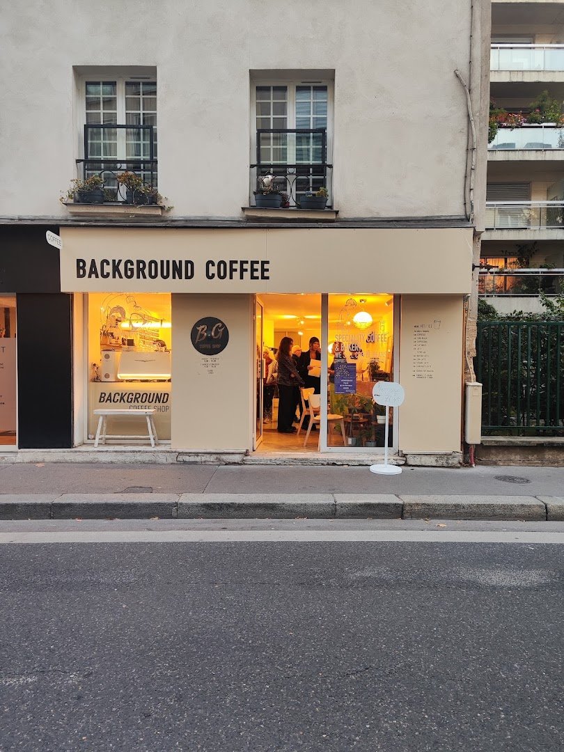 Background coffee specialty coffee shop in Paris - photo 8