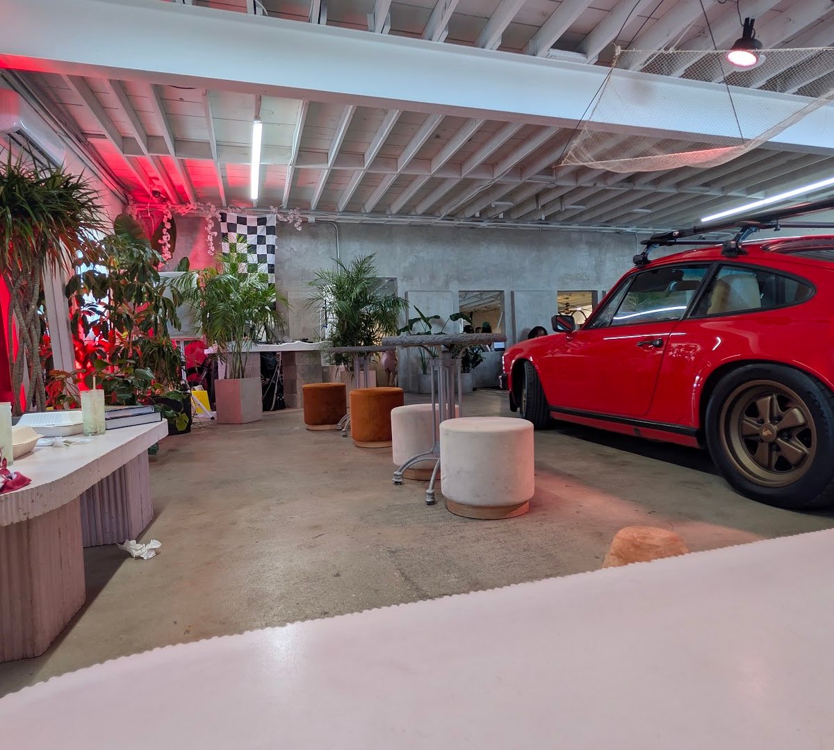 Interior of Coffee Concrete, specialty coffee shop in Tampa-St. Petersburg