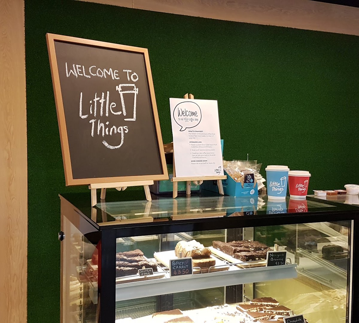 Interior of Little Things Coffee Shop & Micro-Roastery, specialty coffee shop in Auckland