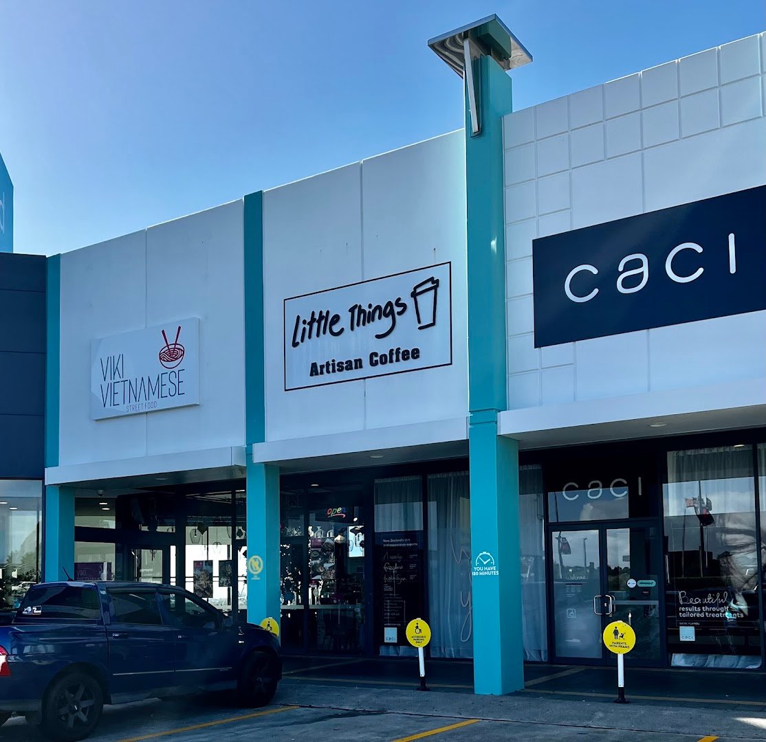 Storefront of Little Things Coffee Shop & Micro-Roastery, specialty coffee shop in Auckland