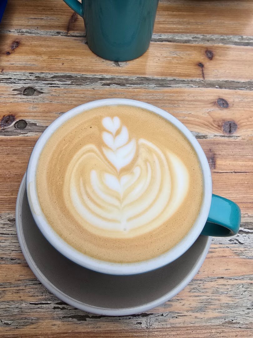 Coffee at Siop Shop, specialty coffee shop in Manchester