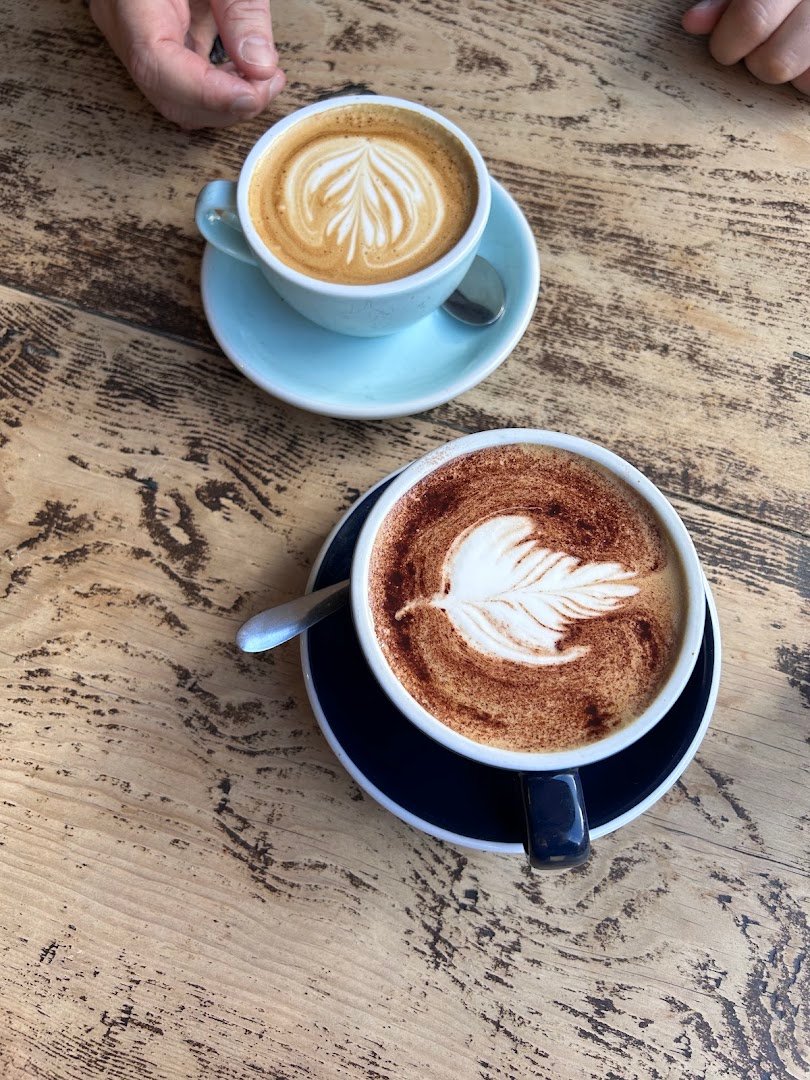 Coffee at Leo's Beanery, specialty coffee shop in Edinburgh