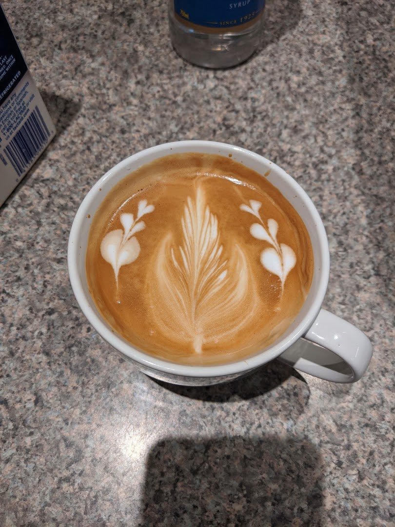 Coffee at Larry's Coffee, specialty coffee shop in Raleigh-Durham