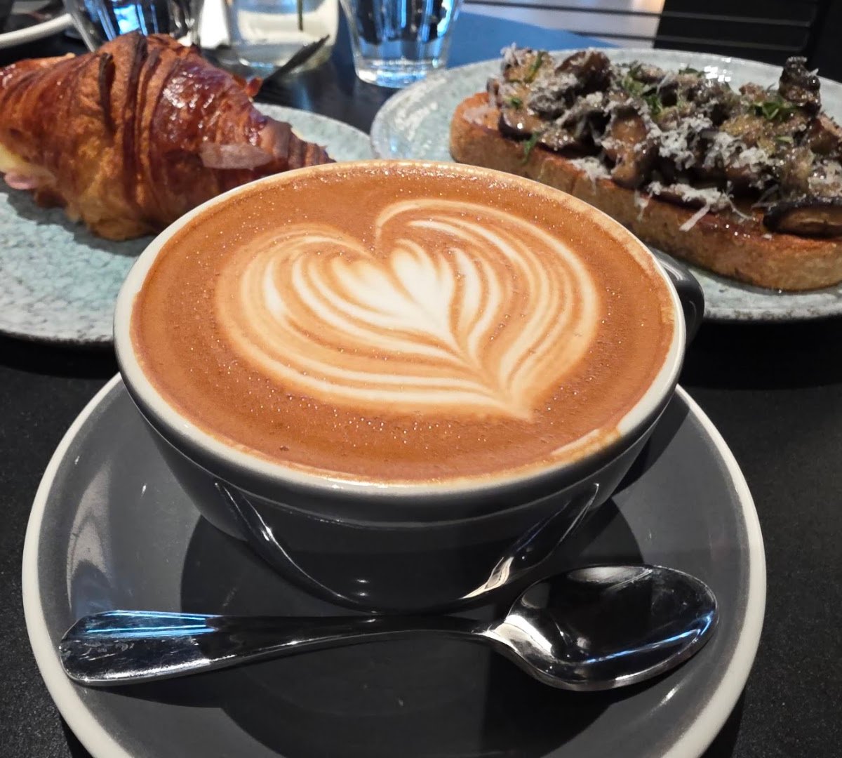 Coffee at FINEPRINT, specialty coffee shop in Hong Kong