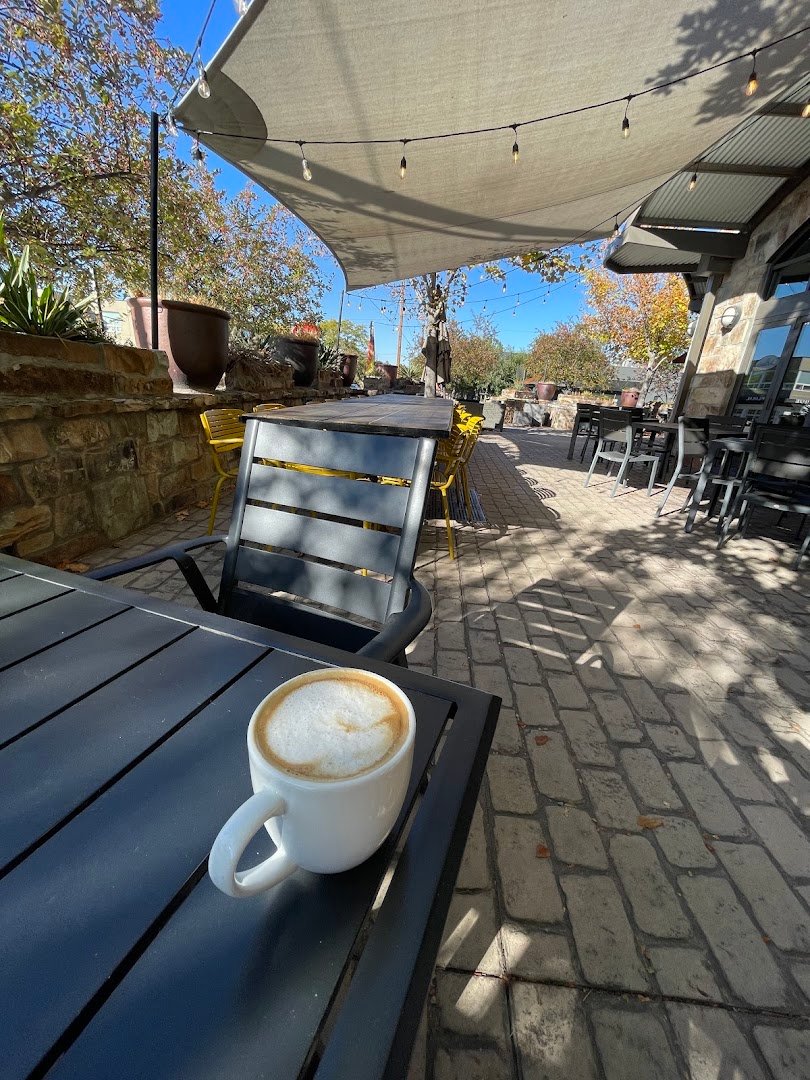 Storefront of Logos Coffee, specialty coffee shop in Salt Lake City
