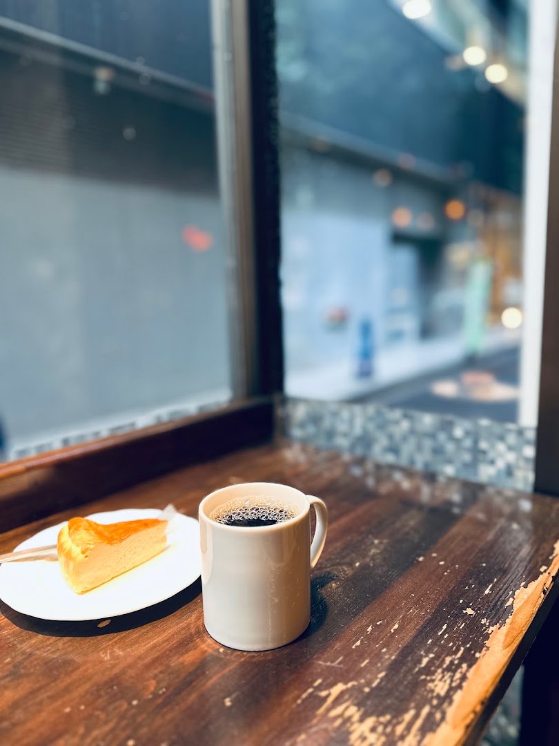 Coffee at Bless Coffee, specialty coffee shop in Tokyo