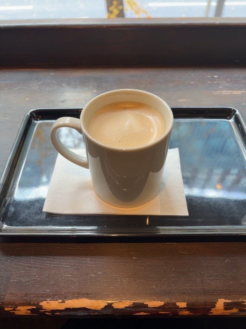 Coffee at Bless Coffee, specialty coffee shop in Tokyo