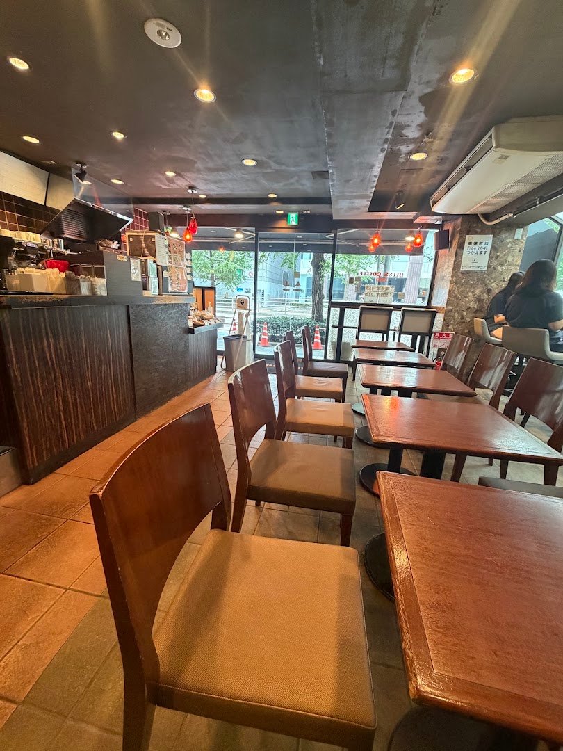 Interior of Bless Coffee, specialty coffee shop in Tokyo