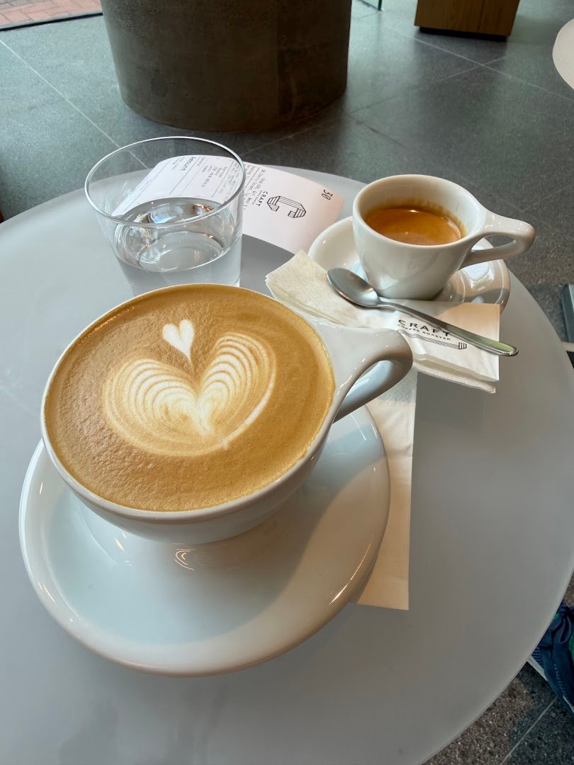 Coffee at Craft Coffee Roaster, specialty coffee shop in Hong Kong