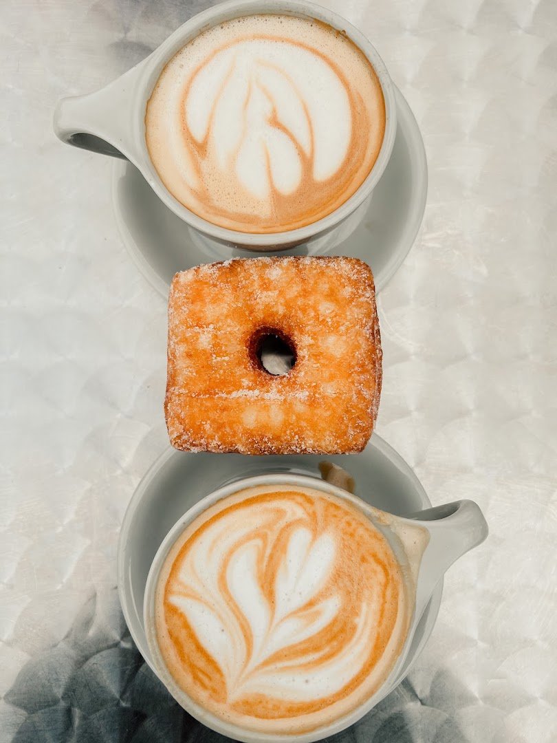 Coffee at Melo Coffee & Kitchen, specialty coffee shop in Rochester