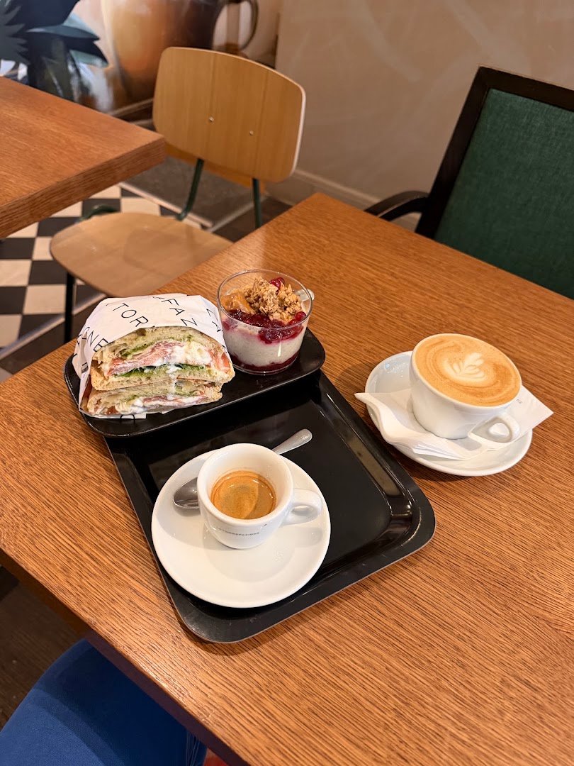 Coffee at La Torrefazione, specialty coffee shop in Helsinki