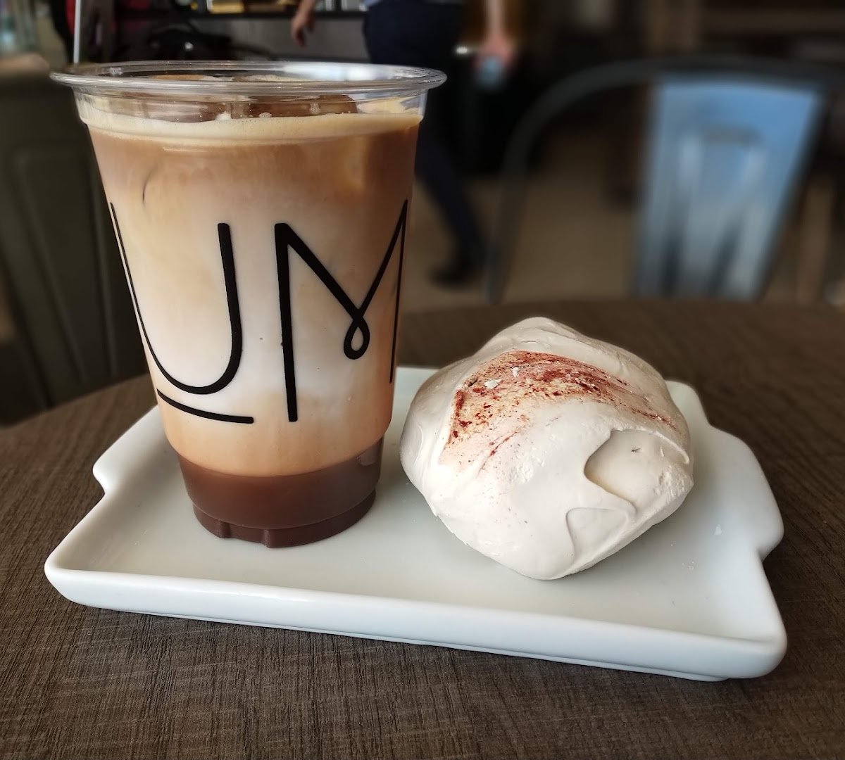 Coffee at Um Coffee Co., specialty coffee shop in São Paulo