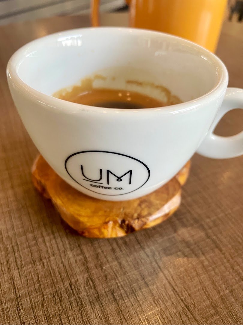 Coffee at Um Coffee Co., specialty coffee shop in São Paulo