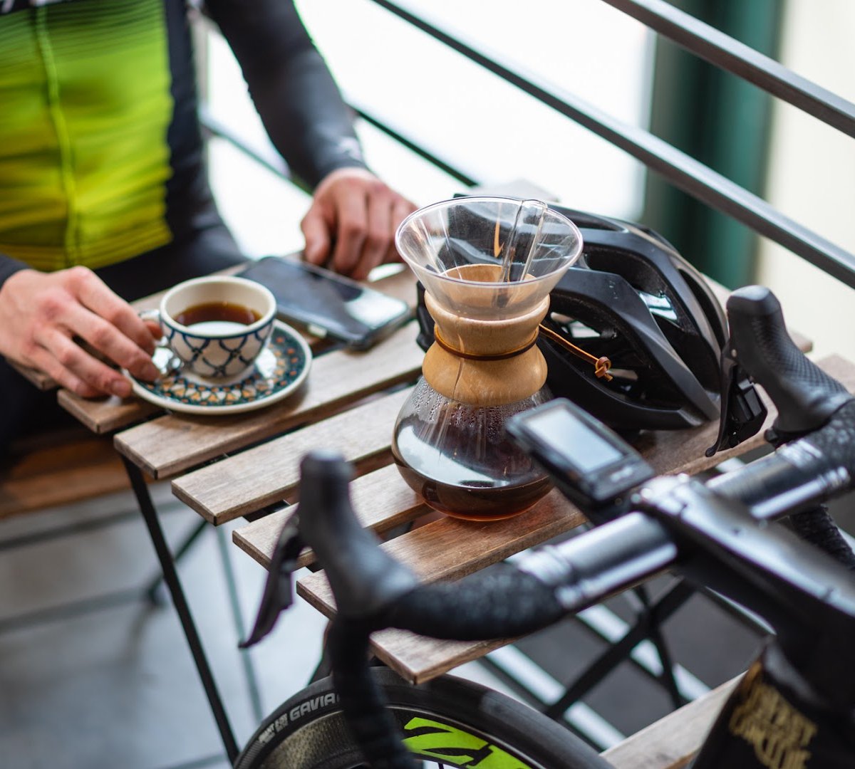 Coffee at Gryphon Cafe, specialty coffee shop in Philadelphia