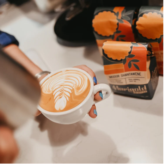 Marigold Coffee at Buckman Coffee Factory specialty coffee shop in Portland - photo 2