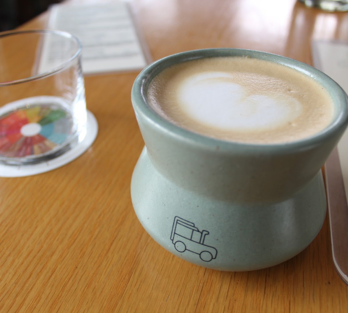 Coffee at Exploradores Club de Cafe, specialty coffee shop in Mexico City