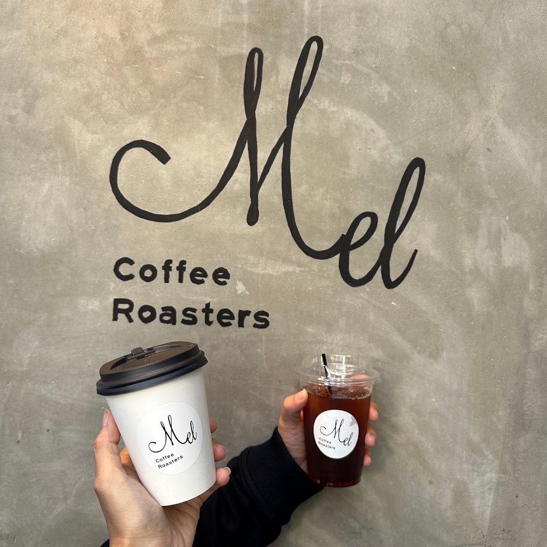 Coffee at Mel Coffee Roasters, specialty coffee shop in Osaka
