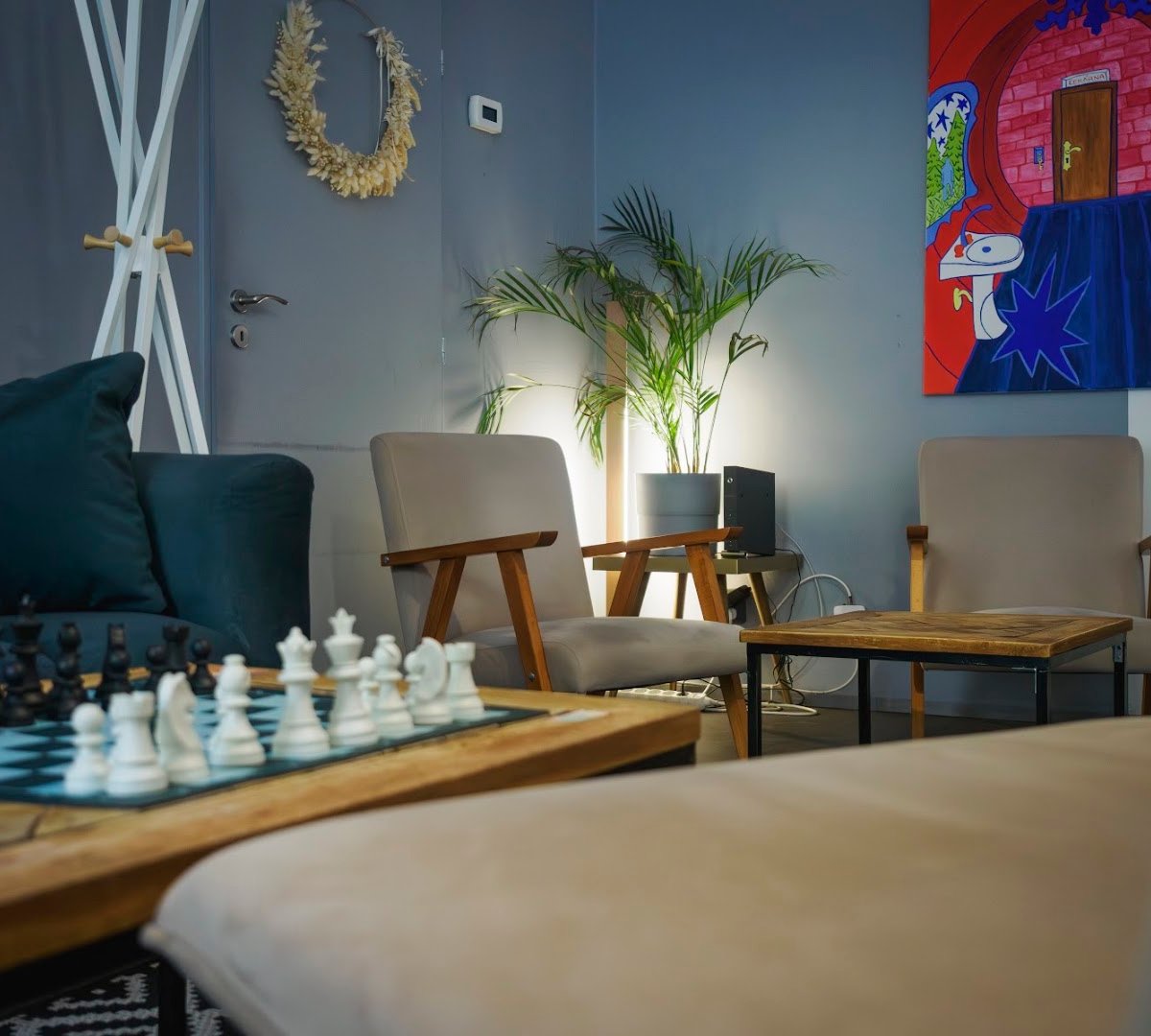 Interior of Version Coffee, specialty coffee shop in Prague