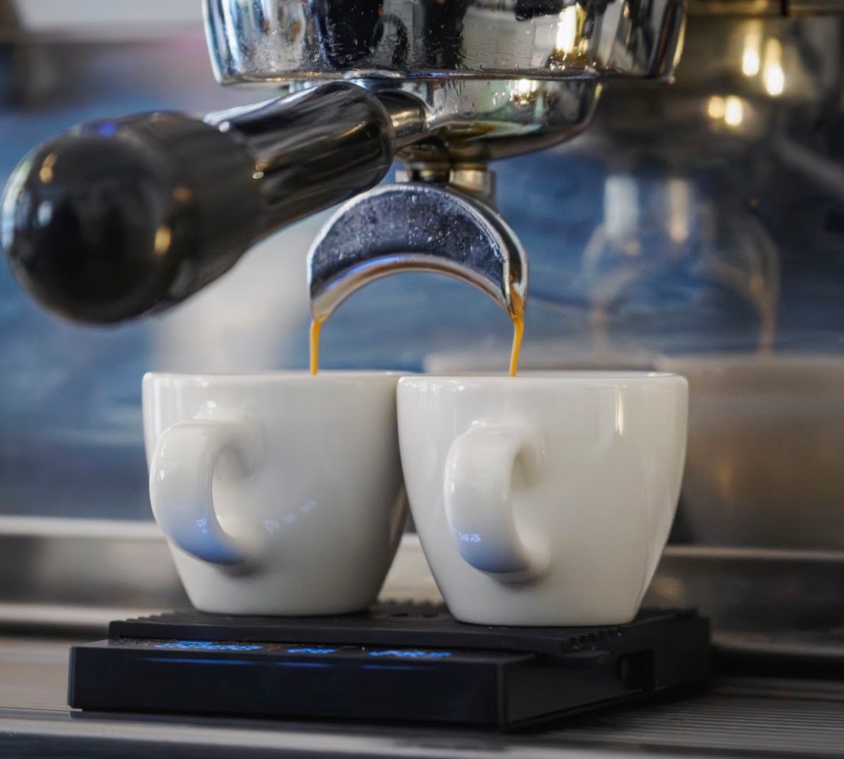 Coffee at Version Coffee, specialty coffee shop in Prague