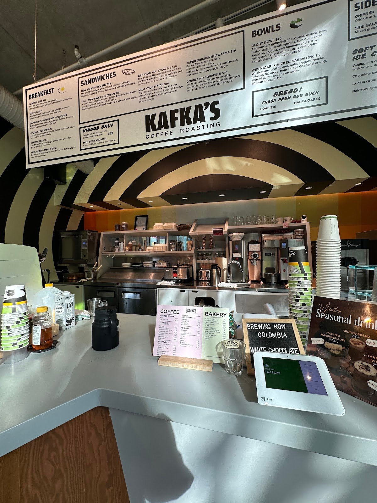 Kafka's Coffee Roasting specialty coffee shop in Vancouver - photo 4
