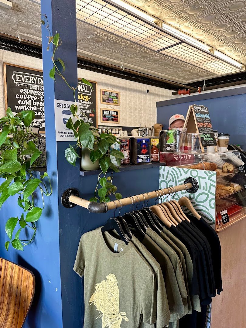 Interior of Cordella's, specialty coffee shop in Worcester