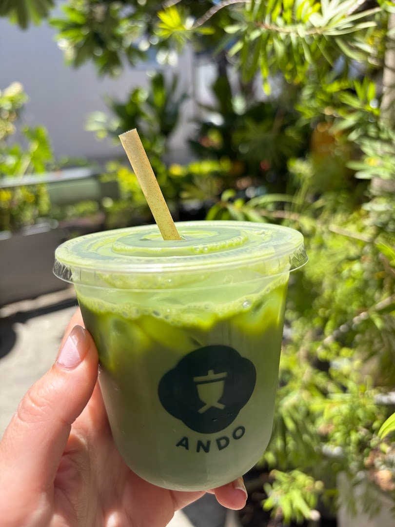 Coffee at ANDO, specialty coffee shop in Honolulu