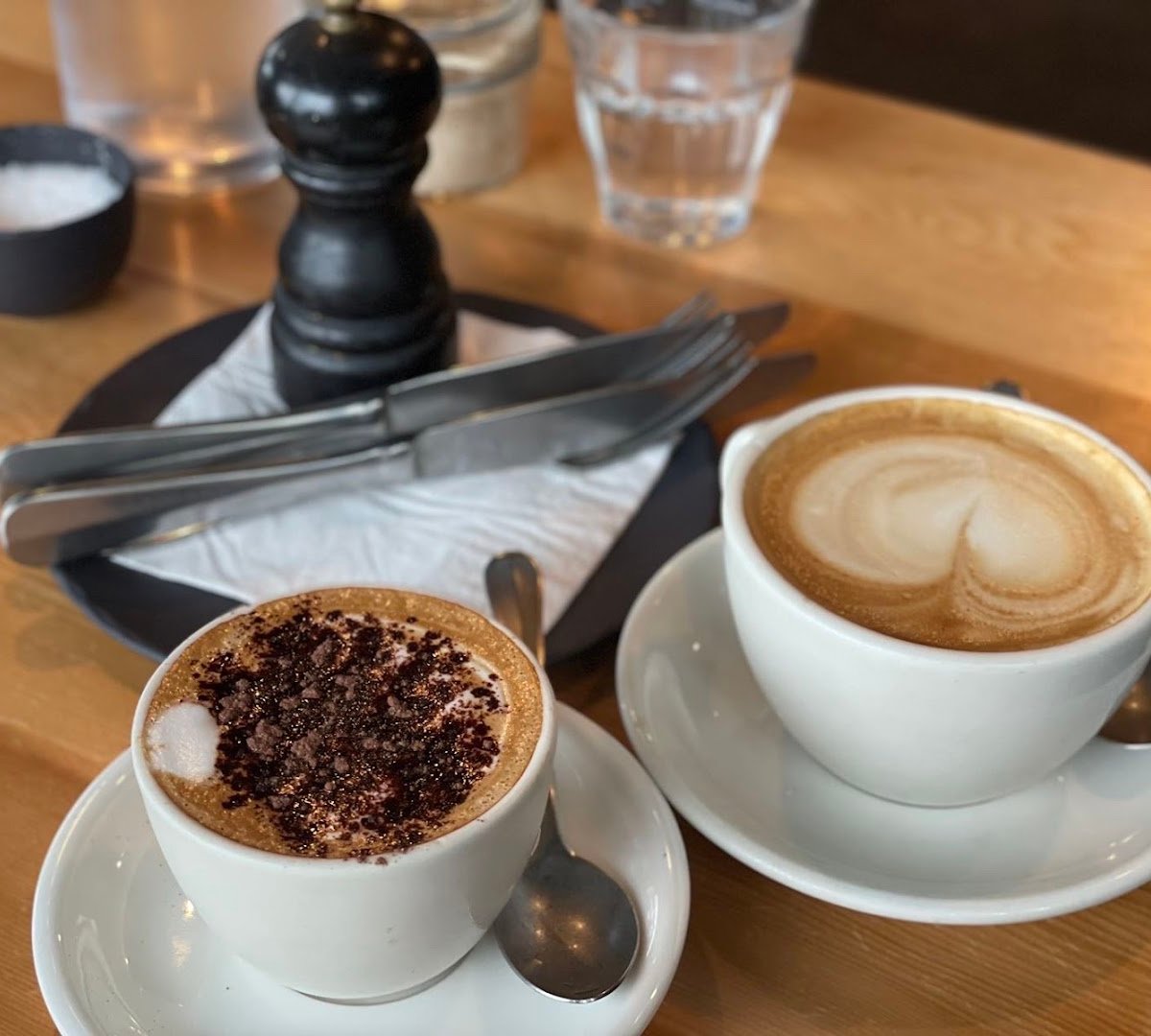 Coffee at SEABREEZE, specialty coffee shop in Auckland