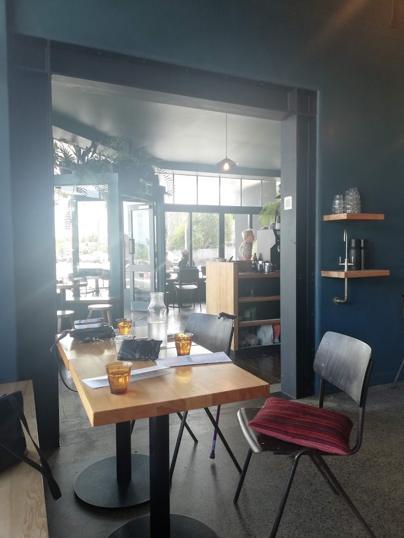 Interior of SEABREEZE, specialty coffee shop in Auckland