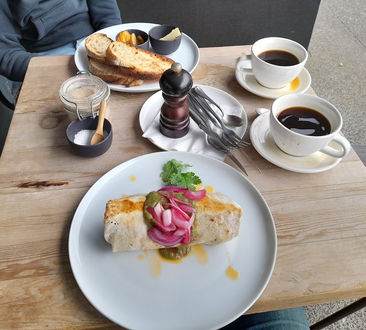 Coffee at SEABREEZE, specialty coffee shop in Auckland