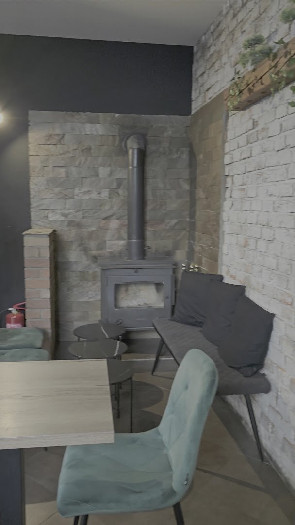 Interior of 21 Coffee, specialty coffee shop in Prague