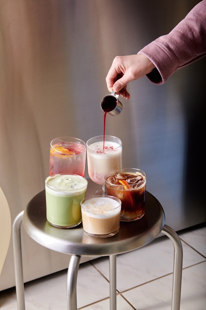 Coffee at Ademi shop & café, specialty coffee shop in Prague