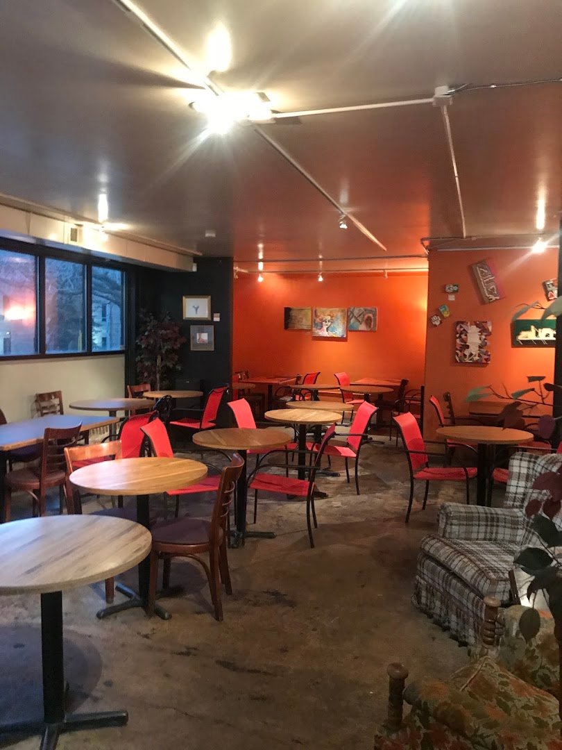 Interior of Café on 1st, specialty coffee shop in Salt Lake City