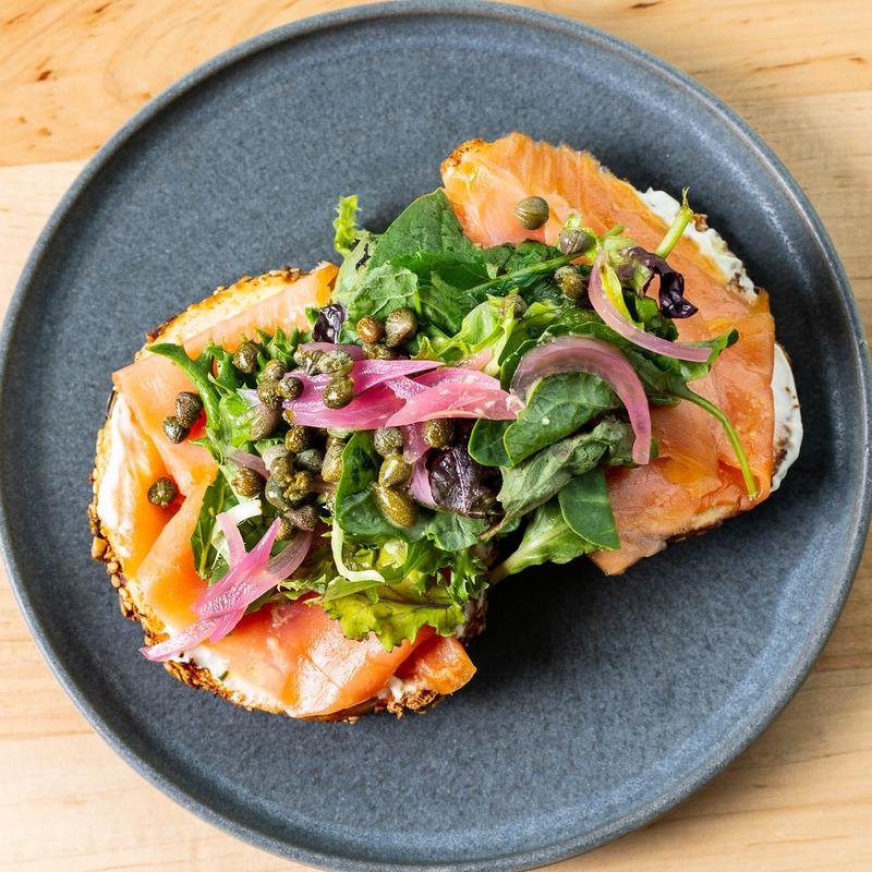 Food at Top Out Cafe, specialty coffee shop in Indianapolis