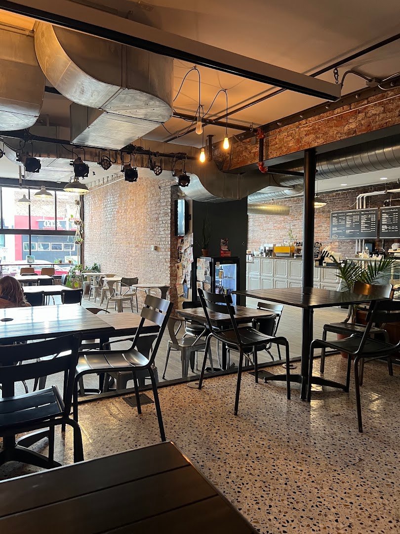 Interior of Hardy Coffee Co., specialty coffee shop in Omaha