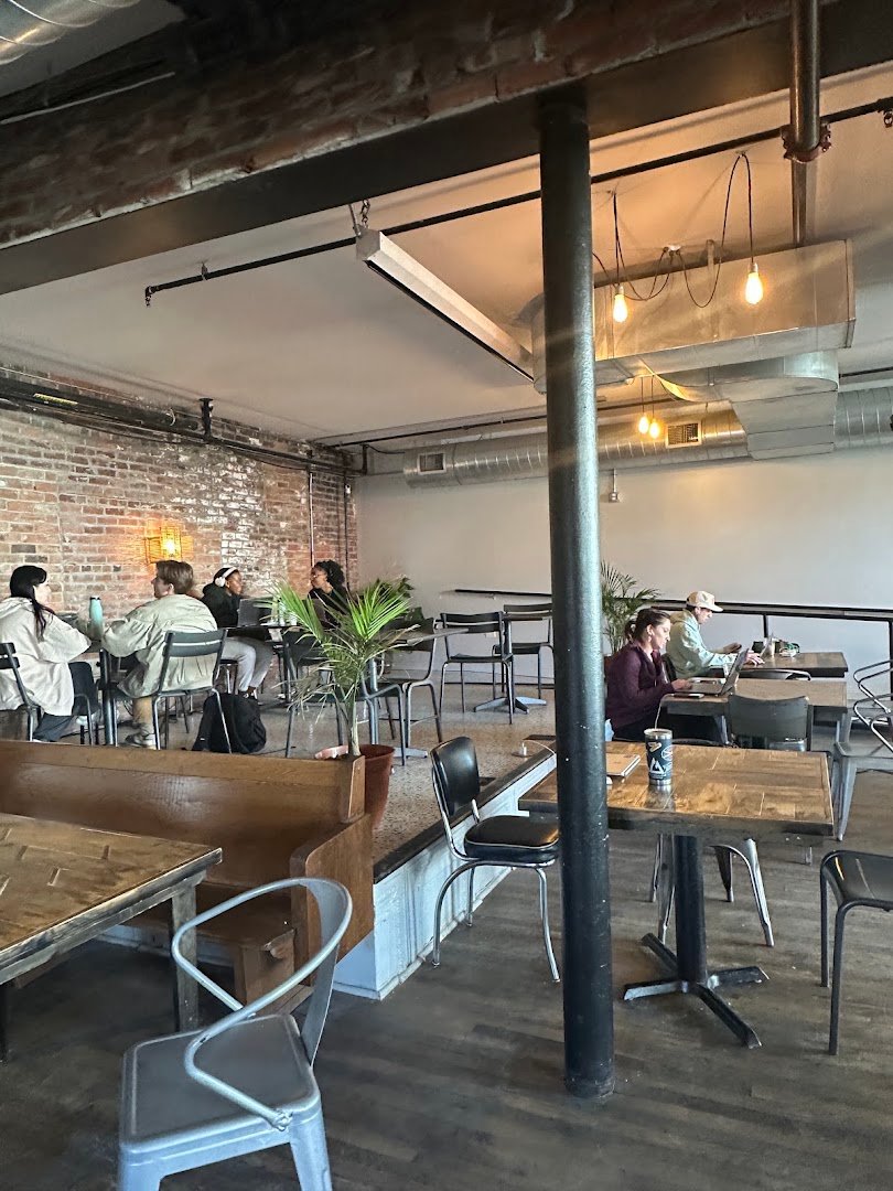Interior of Hardy Coffee Co., specialty coffee shop in Omaha