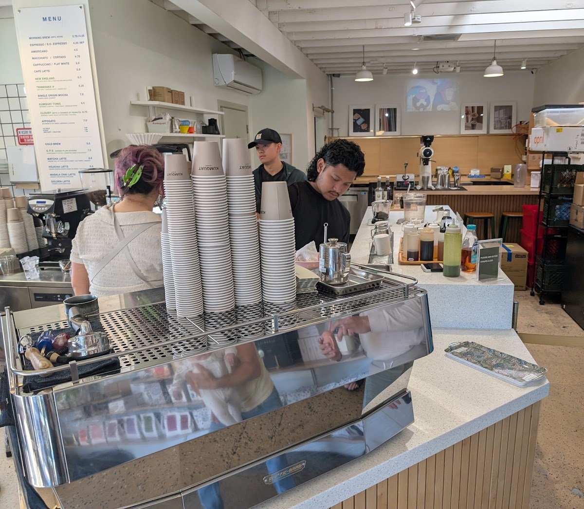 Kumquat Coffee HLP specialty coffee shop in Los Angeles - photo 4