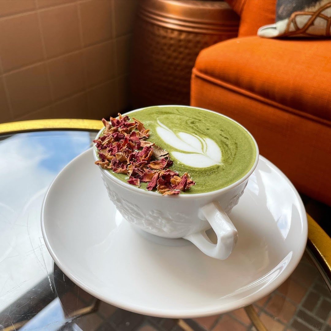 Coffee at Mansion Society, specialty coffee shop in Indianapolis