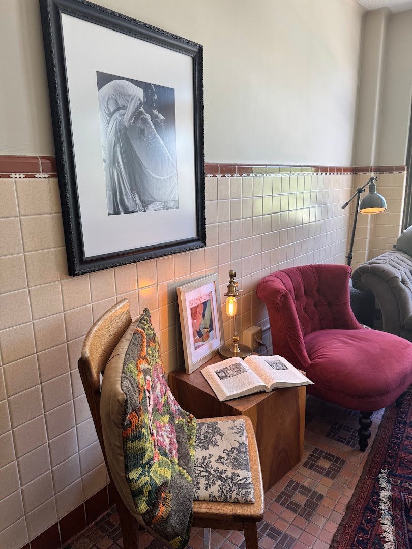Interior of Mansion Society, specialty coffee shop in Indianapolis