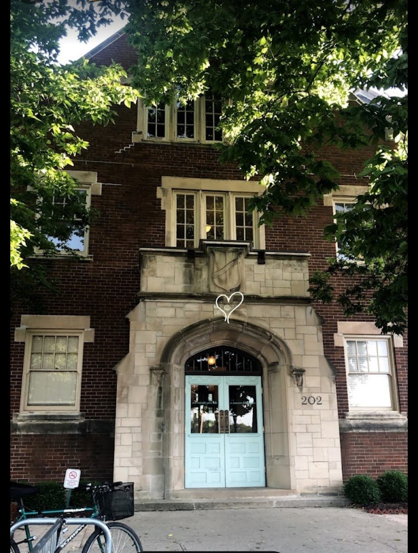 Storefront of Mansion Society, specialty coffee shop in Indianapolis